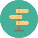 Board Direction Path Icon