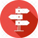 Board Direction Path Icon