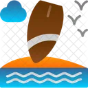Board Summer Surfboard Icon
