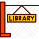 Board Hanging Library Icon