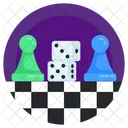 Dice Game Board Game Indoor Game Icon