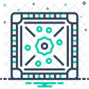 Board Game Carrom Game Icon