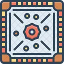 Board Game Carrom Game Icon