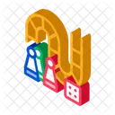 Billiard Board Children Icon