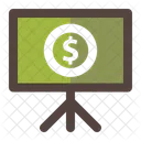 Board Display Dollar Icon