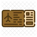 Boarding Card  Icon