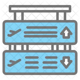 Boarding Gate  Icon