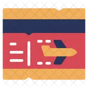 Boarding Pass Ticket Travel Icon