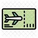 Boarding Pass Travel Photography Icon