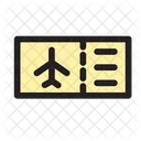 Boarding Pass Flight Ticket Travel Ticket Icon