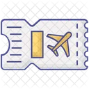 Boarding Pass Outline Fill Icon Travel And Tour Icons Icon