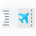 Boarding Pass Flat Icon Travel And Tour Icons Icon