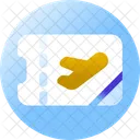 Boarding Pass Ticket Travel Icon