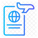 Boarding Pass Boarding Card Flight Icon