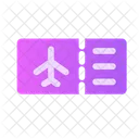 Boarding Pass Ticket Travel Icon