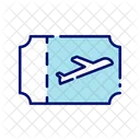 Boarding Pass Flight Ticket Flight Pass Icon