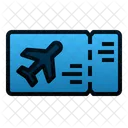 Boarding Pass Ticket Airplane Icon