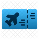 Boarding Pass Ticket Airplane Icon