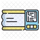 Boarding Pass Flight Airplane Icon