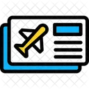 Boarding Pass Flight Ticket Icon