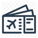 Boarding Pass Building Blueprint Icon