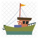 Boat Fishery Trawler Icon