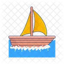 Sea Boat Water Icon