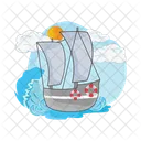 Sea Boat Ocean Icon