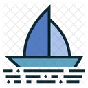 Boating Yacht Holiday Icon