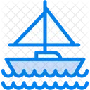 Boat Water Sea Icon