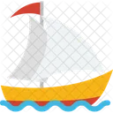 ボート、ヨット、帆船 アイコン