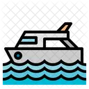 Boat Luxury Yacht Transportation Icon