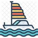 Boat Silhouette Sailboat Icon