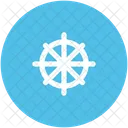 Boat Steering Wheel Icon
