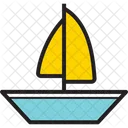 River Sailing Icon