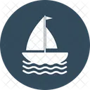 Boat Canoe Water Sports Icon