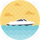 Shipment Boat Speeding Icon