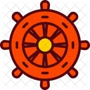 Boat Cruise Helm Icon