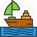 Boat Cruise Liner Icon