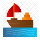 Boat Cruise Liner Icon