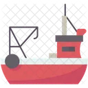 Boat Fishing Vessel Icon