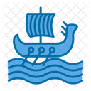 Boat Knarr Longship Icon