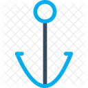 Boat Anchor Anchor Link Icon