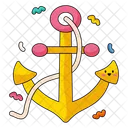 Boat Anchor Sailor Marine Icon