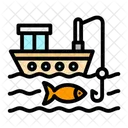 Boat Fishing Angling Watercraft Icon