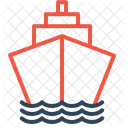 Boat Logistic Transportation Icon