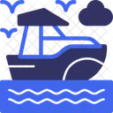 Boat Boating Adventure Water Travel Icon