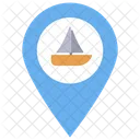 Boat Location  Icon