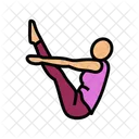 Boat Pose Navasana Icon