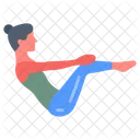 Boat Pose Yoga Pose Yoga Asana Icon